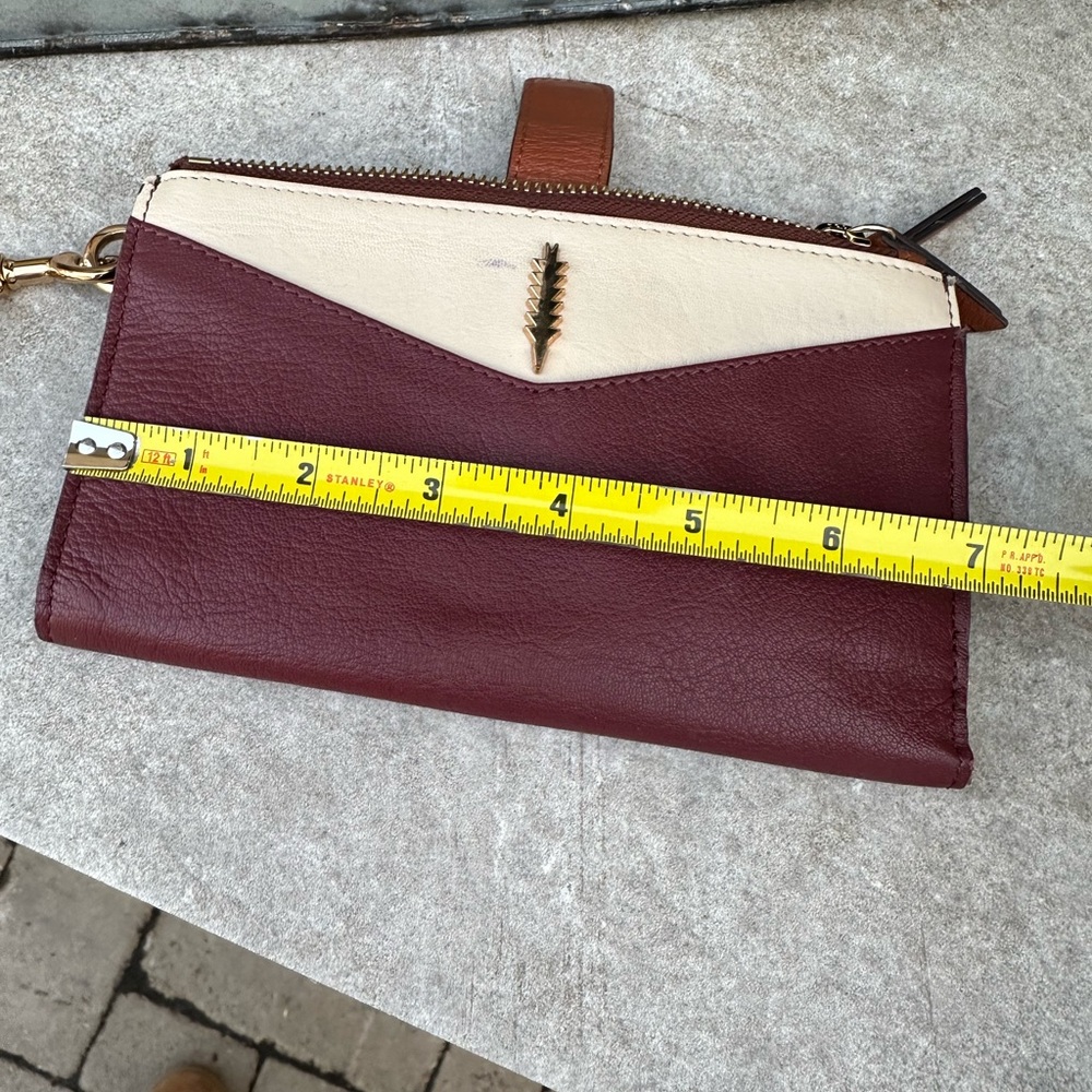 Thacker - Alexis Double Zip Bifold Leather Wallet… - image 7